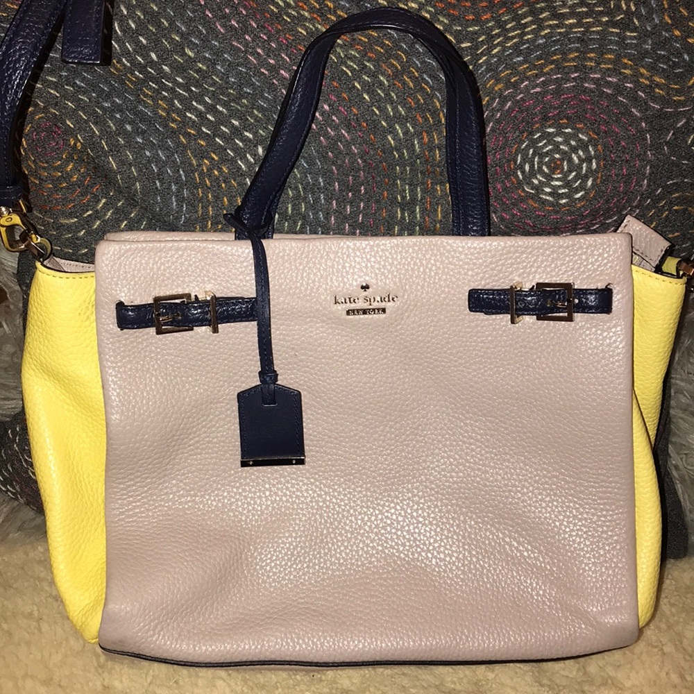 EUC Kate Spade Holden Street Lanie leather convertible crossbody bag